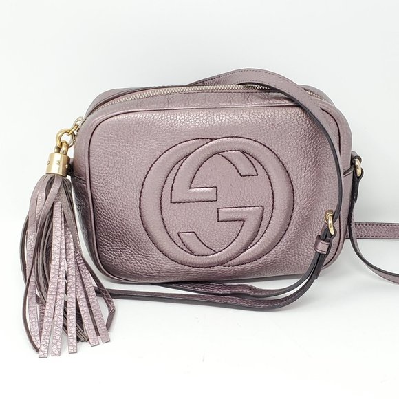 Gucci Handbags - 100% Auth Gucci Disco Camera Crossbody Bag
